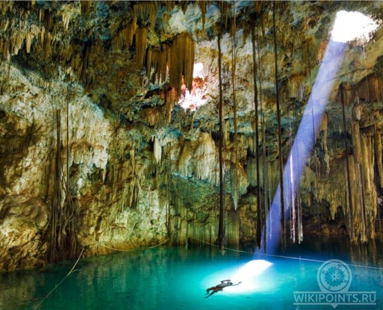 Пещерное озеро Ик-Киль на wikipoints.ru