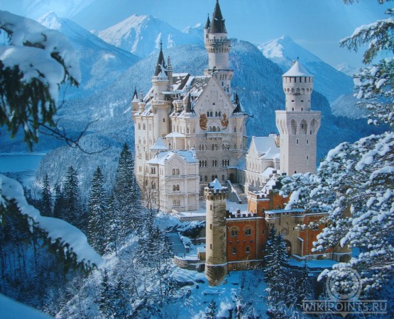 Замок Нойшванштайн на wikipoints.ru