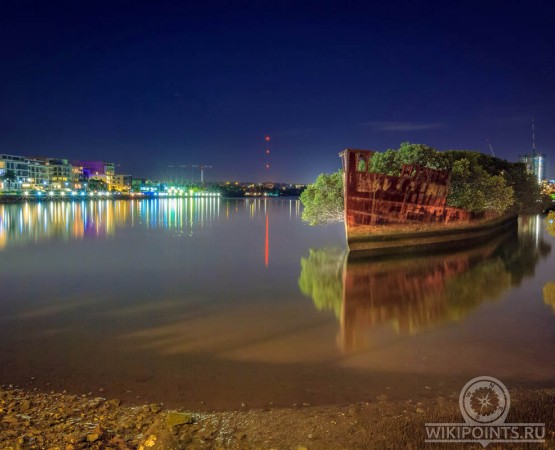 Заброшенное паровое судно Эйрфилд на wikipoints.ru