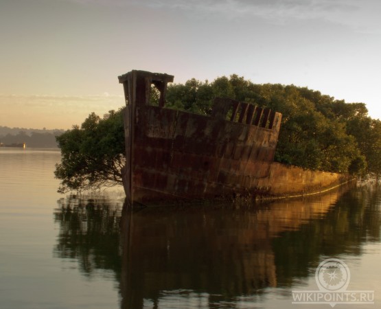 Заброшенное паровое судно Эйрфилд на wikipoints.ru