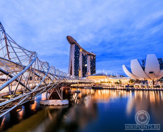 Мост Хеликс на wikipoints.ru