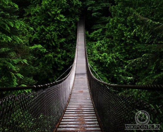 Висячий мост Капилано на wikipoints.ru