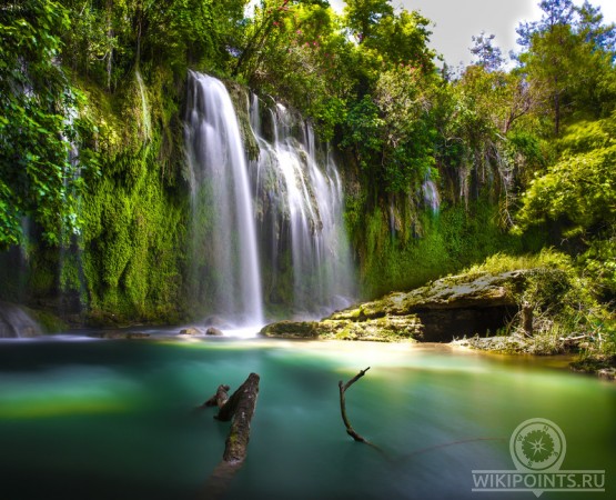 Водопад Куршунлу на wikipoints.ru