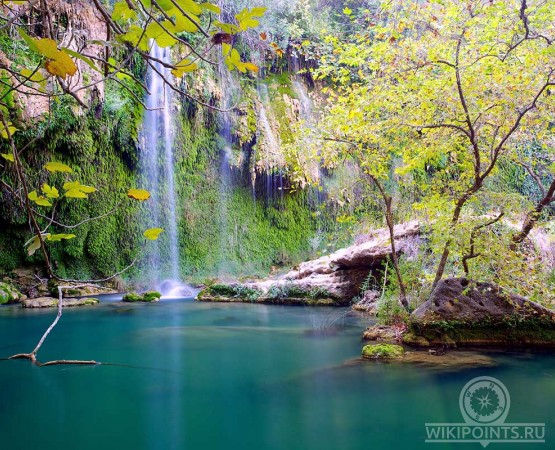 Водопад Куршунлу на wikipoints.ru