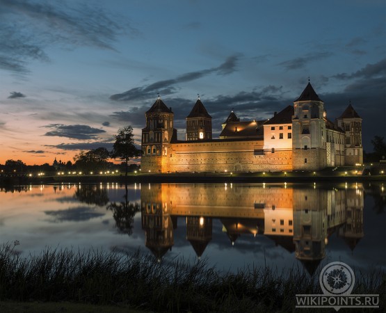 Мирский замок на wikipoints.ru