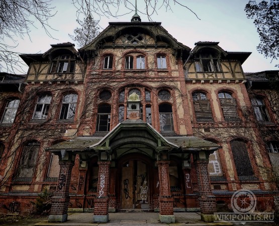 Заброшенный госпиталь Белиц-Хайльштеттен на wikipoints.ru