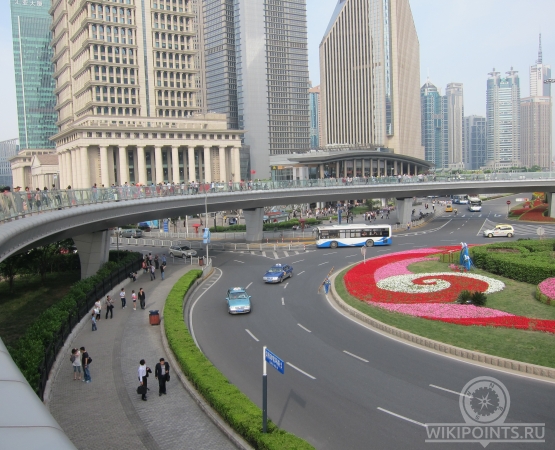 Круглый пешеходный мост на wikipoints.ru