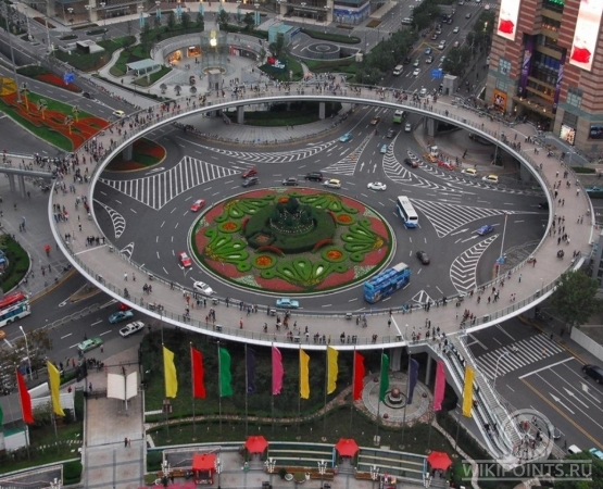 Круглый пешеходный мост на wikipoints.ru