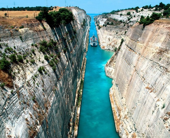 Коринфский канал на wikipoints.ru