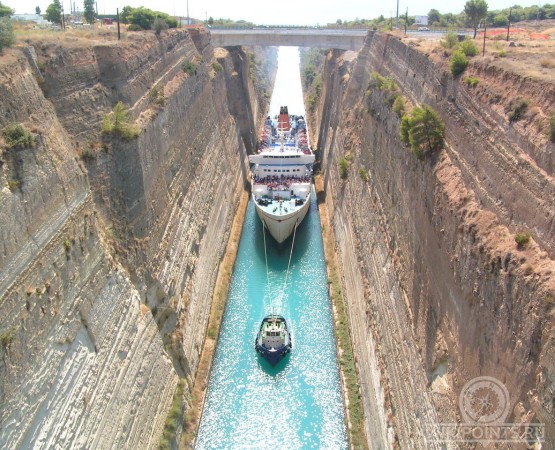 Коринфский канал на wikipoints.ru