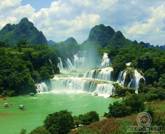 Водопад Дэтянь на wikipoints.ru