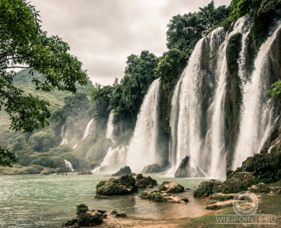 Водопад Дэтянь на wikipoints.ru