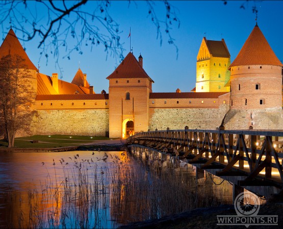 Тракайский замок на wikipoints.ru