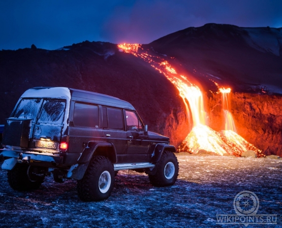 Вулкан Эйяфьядлайёкюдль на wikipoints.ru