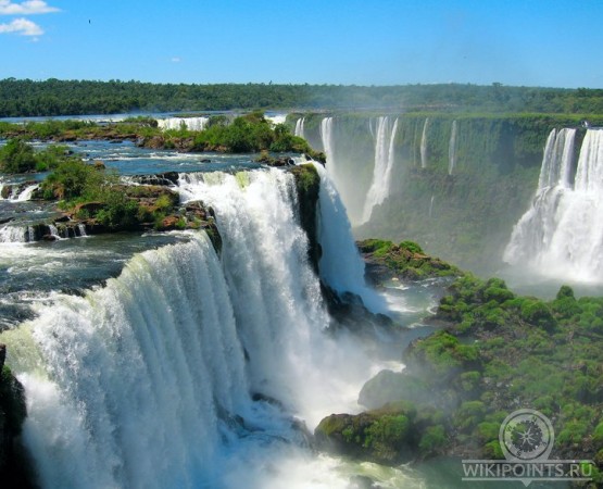 Водопады Игуасу на wikipoints.ru