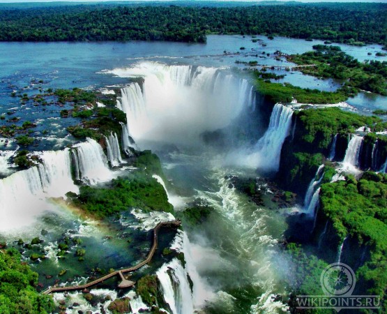 Водопады Игуасу на wikipoints.ru