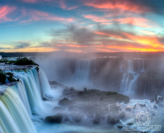 Водопады Игуасу на wikipoints.ru