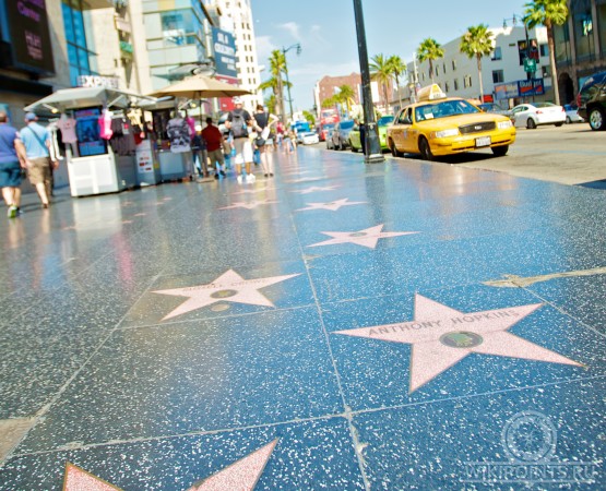 Голливудская аллея славы на wikipoints.ru