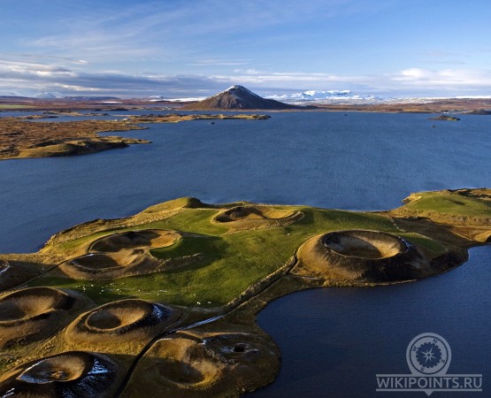 Озеро Миватн на wikipoints.ru