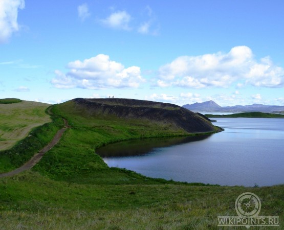 Озеро Миватн на wikipoints.ru