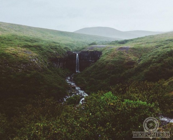 Водопад Свартифосс на wikipoints.ru