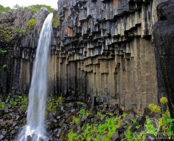 Водопад Свартифосс на wikipoints.ru