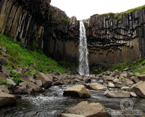 Водопад Свартифосс на wikipoints.ru