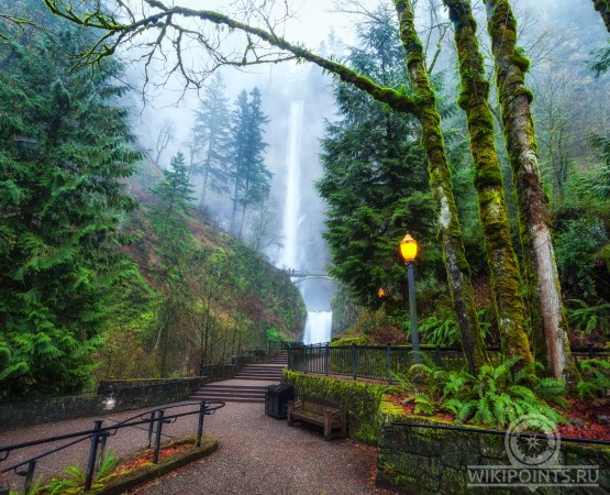 Водопад Малтнома на wikipoints.ru