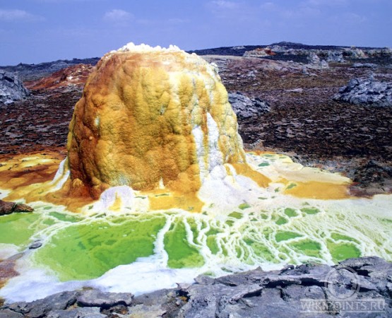 Вулкан Даллол на wikipoints.ru