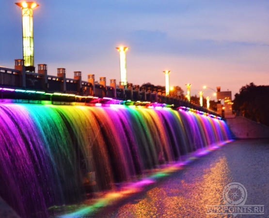 Мост "Фонтан радуги" на wikipoints.ru