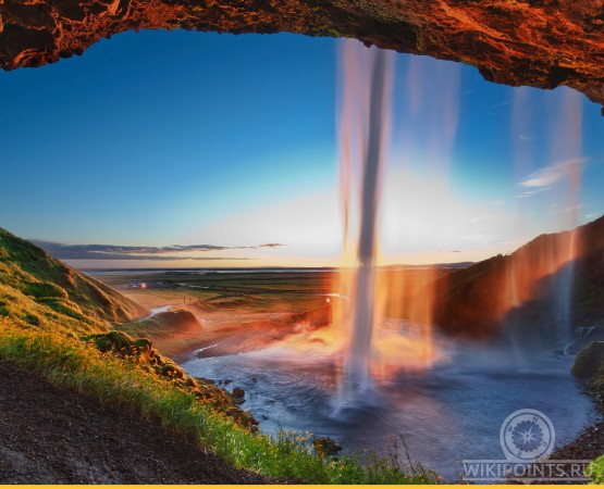 Водопад Сельяландсфосс на wikipoints.ru