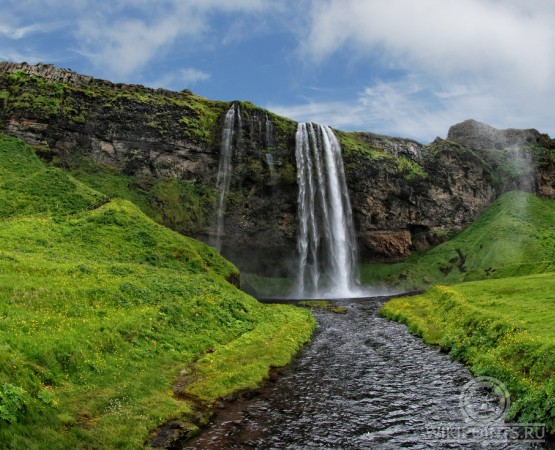 Водопад Сельяландсфосс на wikipoints.ru