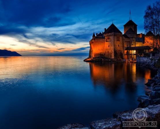 Шильонский замок на wikipoints.ru