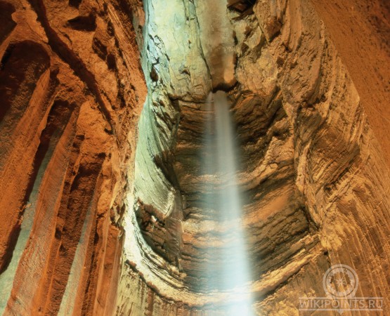 Водопад Руби Фоллс на wikipoints.ru