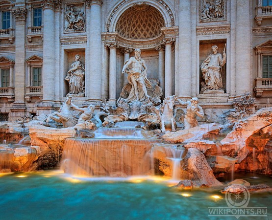 Фонтан Треви на wikipoints.ru
