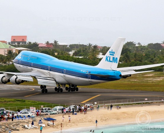 Пляж Махо на wikipoints.ru