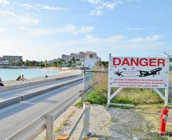 Пляж Махо на wikipoints.ru