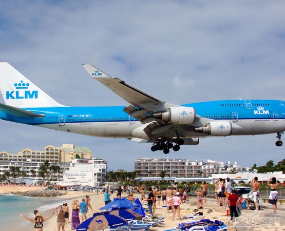 Пляж Махо на wikipoints.ru