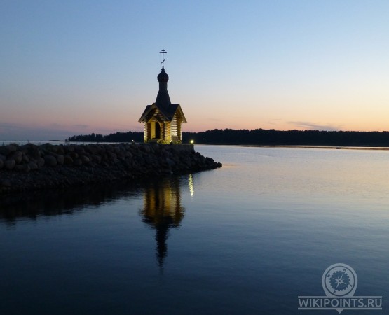 Часовня на мысе на wikipoints.ru