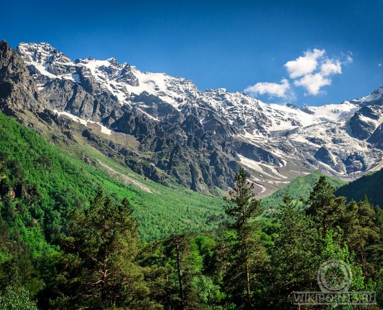 Цейское ущелье на wikipoints.ru