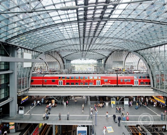 Центральный вокзал Берлина на wikipoints.ru