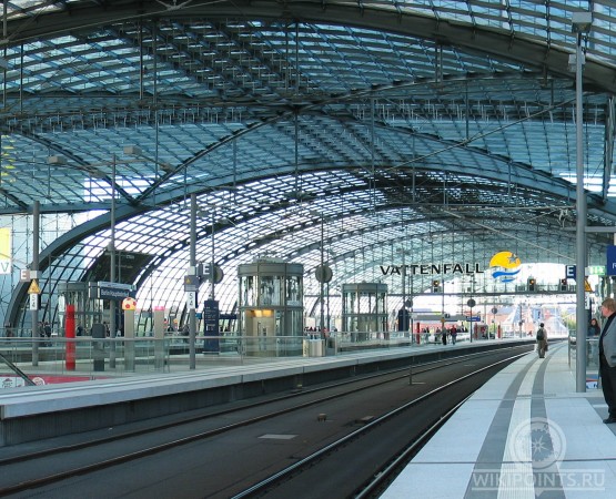 Центральный вокзал Берлина на wikipoints.ru