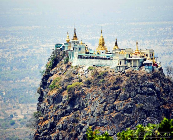 Монастырь Таунг Калат на wikipoints.ru