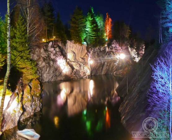 Горный парк Рускеала на wikipoints.ru