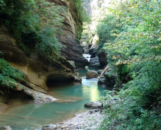 Гуамское ущелье на wikipoints.ru