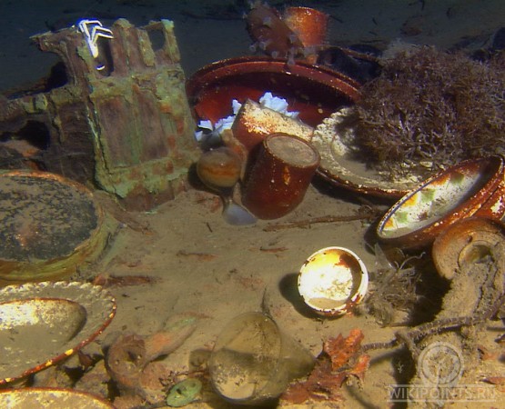 Примерное место гибели Титаника на wikipoints.ru