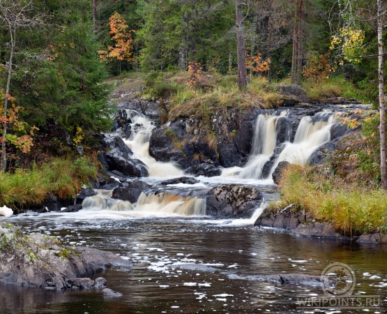 Рускеальские водопады на wikipoints.ru