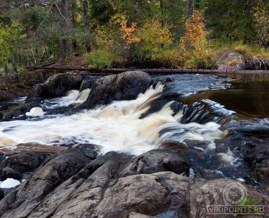 Рускеальские водопады на wikipoints.ru