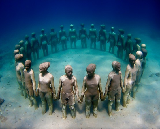 Музей подводных скульптур на wikipoints.ru