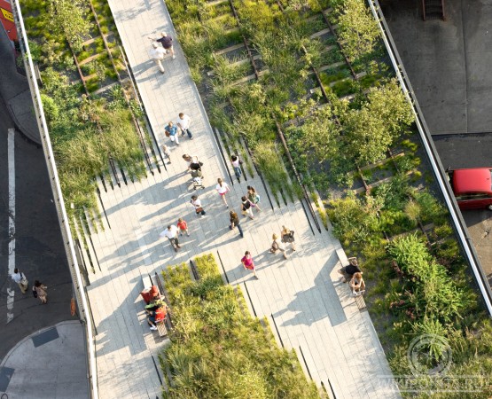 Хай Лайн парк на wikipoints.ru